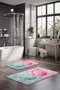 Mijölnir Juego de alfombrillas de baño CT-5217 Multicolor